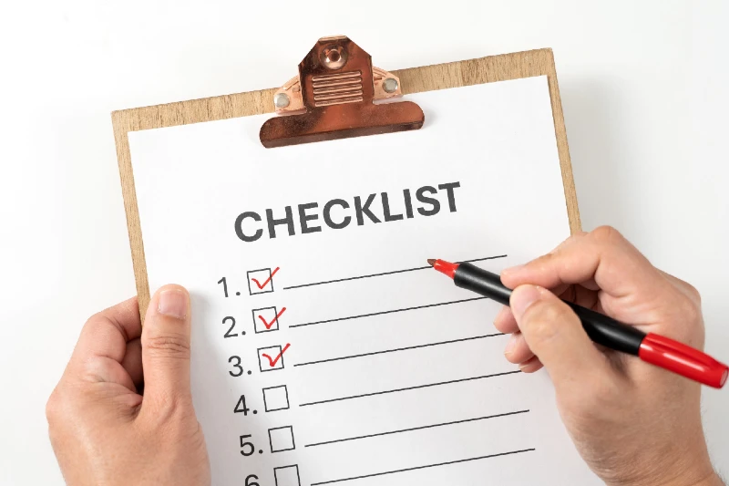 FL Coast Cooling technician completing fall HVAC maintenance checklist