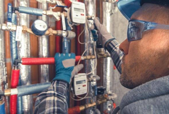 AC Maintenance Tune-Up service Certified technician performing a professional AC tune-up and cleaning evaporator coils on a residential air conditioning system